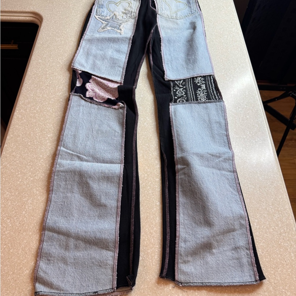 Styles Ever After Embroidered Patchwork Awesome U… - image 5